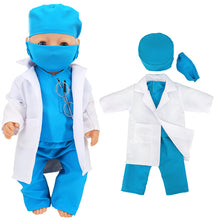 Load image into Gallery viewer, Doll Clothes Set Wool Jumpsuit Hat S