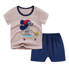 Load image into Gallery viewer, Summer Infant Newborn Baby Boy Clothes Children Clothing Set for Girls Kids T-Shirt Shorts 2PCS Outfits Cotton Casual Clothes