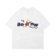 Load image into Gallery viewer, Letter XINGX Printed Short Sleeve Men Clothing Summer Casual