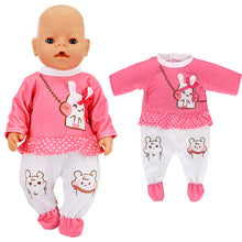 Load image into Gallery viewer, Doll Clothes Set Wool Jumpsuit Hat S