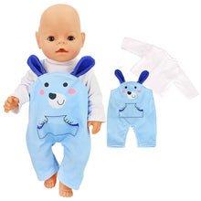 Load image into Gallery viewer, Doll Clothes Set Wool Jumpsuit Hat S
