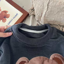 Load image into Gallery viewer, Children's Cartoon Warm Home Clothes Set