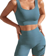 Load image into Gallery viewer, Yoga Clothes Shorts Sports Suit Women