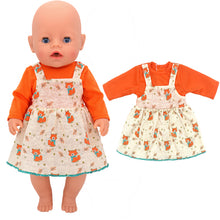 Load image into Gallery viewer, Doll Clothes Set Wool Jumpsuit Hat S