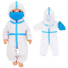 Load image into Gallery viewer, Doll Clothes Set Wool Jumpsuit Hat S