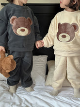 Load image into Gallery viewer, Children's Cartoon Warm Home Clothes Set