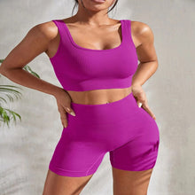 Load image into Gallery viewer, Yoga Clothes Shorts Sports Suit Women