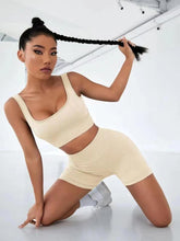 Load image into Gallery viewer, Yoga Clothes Shorts Sports Suit Women