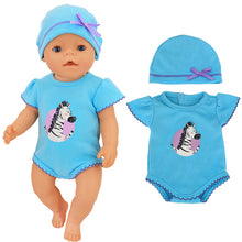 Load image into Gallery viewer, Doll Clothes Set Wool Jumpsuit Hat S