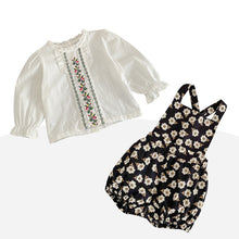 Load image into Gallery viewer, Fashion Girl's Clothes Floral Two Piece Set